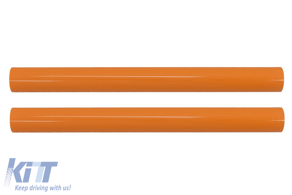 Set V-Brace Ornaments Grille Stripes Inserts Trim suitable for BMW 1 2 3 4  5 6 7 Series Orange