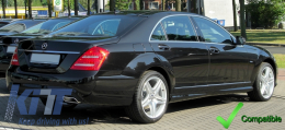 Seul AMG Sport Package Pare-chocs Diffuseur pour MERCEDES W221 10-13 Facelift--image-6050427