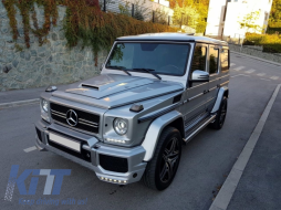 Side Decals Sticker Vinyl Dark Grey suitable for Mercedes G-class W463 (1989-2017)-image-6033759