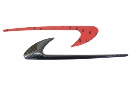 Side Fender Vents Trim Wing suitable for Mercedes C-Class W205 S205 E-Class W213 S213 Carbon Look Edition-image-6038273