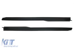 Side Skirts Extensions Splitters suitable for Ford Mustang Mk6 VI Sixth Generation (2015-2020) GT 500 Design Add-On-image-6076186