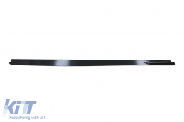 Side Skirts Extensions suitable for Toyota Yaris MK4 XP210 (2020-up) Piano Black-image-6092922