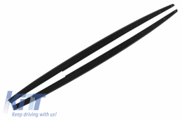 Side Skirts Lip Extensions suitable for BMW 3 Series F30 F31 (2011-Up) M-Performance Design Add-on-image-6055192