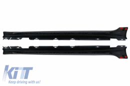 Side Skirts suitable for Audi A5 F5 Sportback (2017-2019) Quattro RS Design-image-6033442