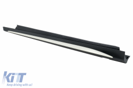 Side Skirts suitable for Mercedes C-Class W205 S205 (2014-2020) Sport C63 Design-image-6110451