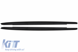 Side Skirts with Extensions suitable for BMW 5 Series G30 Limousine G31 Touring (2017-up) M5 Design-image-6091765