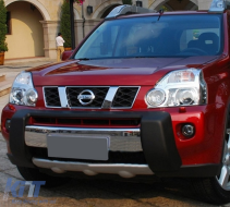 Skid Plates with Running Boards suitable for Nissan X-Trail II (T31) Non Facelift (2007-2010)-image-6073001