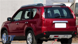 Skid Plates with Running Boards suitable for Nissan X-Trail II (T31) Non Facelift (2007-2010)-image-6073004