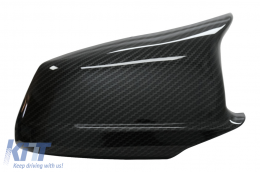 Specchio copre per BMW 5 Serie F10 F11 F18 Non LCI 07.10-13 carbonio Look M Design-image-6076740