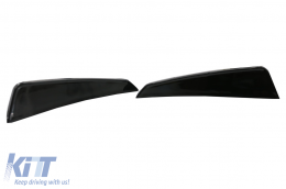 Splitter Aero Kit per Mercedes CLA W117 Facelift 16-18 CLA45 Look Canards Nero lucido-image-6054902