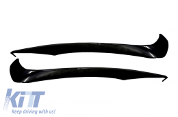 Splitter pare-chocs pour pour MERCEDES W222 Classe S S63 Look 13+ Noir Edition--image-6021984