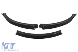 Spoiler aggiuntivo per Tesla Model S 12-15 5 porte Liftback Sedan nero lucido-image-6093712