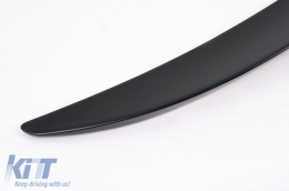 Spoiler Alerón Maletero para BMW Serie 5 F10 2010-2017 M Diseño Negro mate-image-6082857