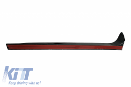 Spoiler aletta lunotto posteriore per VW Polo 6R MK5 2009-2018 GTI Look Nero lucido-image-6063056