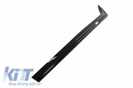 Spoiler aletta lunotto posteriore per VW Polo 6R MK5 2009-2018 GTI Look Nero lucido-image-6063057