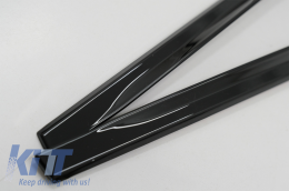 Spoiler aletta lunotto posteriore per VW Polo 6R MK5 2009-2018 GTI Look Nero lucido-image-6063058