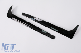 Spoiler aletta per finestrino posteriore per VW Polo AW MK6 2018-up nero lucido-image-6063075