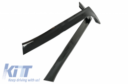 Spoiler aletta pinna lunotto posteriore per VW Golf 6 2008-2012 nero lucido-image-6063087