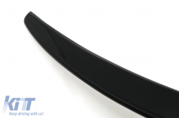 Spoiler Alettone Tronco Ala per Mercedes Classe C Coupe C205 14-19 Nero Lucido-image-6073593