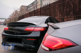 Spoiler Alettone Tronco per Mercedes Classe E C238 Coupé 2016+ Nero Lucido-image-6092135