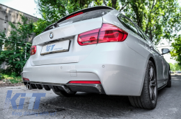 Spoiler anteriore & Diffusore per BMW 3 F30 F31 2011+ M-Performance Look Carbon-image-6065864