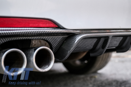 Spoiler anteriore & Diffusore per BMW 3 F30 F31 2011+ M-Performance Look Carbon-image-6065867