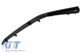 Spoiler anteriore Splitter Flaps Flics per Mercedes GLE Coupé C292 15-18 Nero lucido-image-6044088