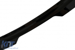 Spoiler bagagliaio Finestra Fin per VW Scirocco 137 Hatchback Facelift 14-17 Nero-image-6084898