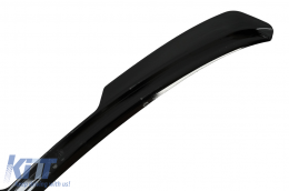 Spoiler bagagliaio Finestra Fin per VW Scirocco 137 Hatchback Facelift 14-17 Nero-image-6084902