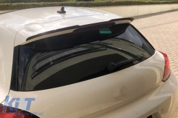 Spoiler bagagliaio Finestra Fin per VW Scirocco 137 Hatchback Facelift 14-17 Nero-image-6085259