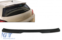 Spoiler bagagliaio Finestra Fin per VW Scirocco 137 Hatchback Facelift 14-17 Nero-image-6085374