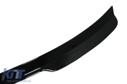 Spoiler bagagliaio per Audi A6 C7 4G Berlina 4 porte 2011-2018 Nero lucido-image-6092113