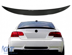 Spoiler bagagliaio per BMW Serie 3 E92 Coupe E93 Cabrio 2006-2012 Carbonio reale-image-6082111