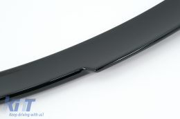 Spoiler bagagliaio per Mercedes Classe C C205 Coupé 14-19 Look nero brillante-image-6082867