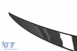 Spoiler bagagliaio per Mercedes Classe C W205 2014-2020 Carbonio Look-image-6085070