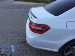 Spoiler bagagliaio per Mercedes Classe E W212 2009-2016 Facelift Look Nero lucido-image-6009099