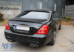 Spoiler bagagliaio per Mercedes Classe S W221 2005-2011-image-41233