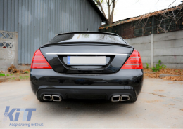 Spoiler bagagliaio per Mercedes Classe S W221 2005-2011-image-41235