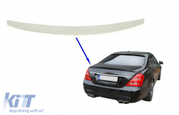 Spoiler bagagliaio per Mercedes Classe S W221 2005-2011-image-6090541