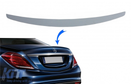 Spoiler Bagagliaio per Mercedes Classe S W222 2014+ Sport Labbro Posteriore-image-6081213