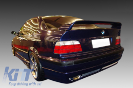 Spoiler baule per BMW Serie 3 E36 90-98 Trunk Spoiler Coupé Berlina Design LTW--image-6025151