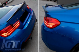 Spoiler Bequet Aileron Coffre pour BMW Série 4 Coupé F32 2013+ M4 CSL Look-image-6055352