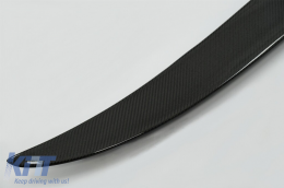 Spoiler Bequet Aileron pour BMW Série 3 E92 E93 06-12 Coupe Cabrio Carbone Réel-image-6082155