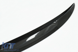 Spoiler Bequet Aileron pour BMW Série 3 E92 E93 06-12 Coupe Cabrio Carbone Réel-image-6082156