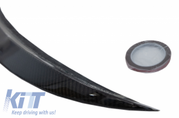 Spoiler Bequet Aileron pour BMW Série 4 F32 Coupe 2013+ M4 Look Carbone Réel-image-6042997