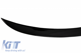 Spoiler Bequet Aileron pour Mercedes GLC C253 Coupe 2015+ AMG Look Noir Brillant-image-6044129