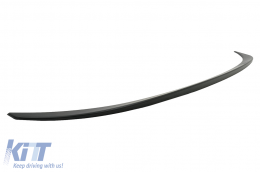 Spoiler cofano bagagliaio per BMW Serie 3 F30 2010+ M3 Design Nero opaco-image-6049533