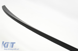 Spoiler cofano bagagliaio per BMW Serie 3 F30 2010+ M3 Design Nero opaco-image-6072720