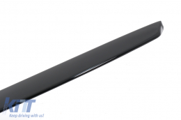 Spoiler Coffre Botte Lèvre pour AUDI A6 C7 4G 4D Berline Berline 11-18 Noir Mat-image-6049040