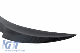 Spoiler Coffre pour BMW Série 3 F30 F80 11-18 Aileron M4 Design Real Carbon--image-6043045